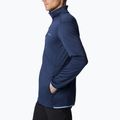 Кофта трекінгова чоловіча Columbia Park View Fleece FZ collegiate navy heather 4