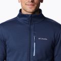 Кофта трекінгова чоловіча Columbia Park View Fleece FZ collegiate navy heather 5