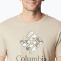 Футболка трекінгова чоловіча Columbia Rapid Ridge Graphic ancient fossil/csc stacked camo graphic 5