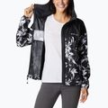 Вітровка жіноча Columbia Flash Challenger Novelty black pop flora print 5