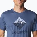 Футболка трекінгова чоловіча Columbia Zero Ice Cirro-Cool Graphic dk mountain/hood nightscape graphic 4