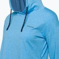 Кофта трекінгова жіноча Columbia Sun Trek EU Hooded Pullover vista blue heather 8