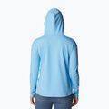 Кофта трекінгова жіноча Columbia Sun Trek EU Hooded Pullover vista blue heather 2