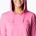 Кофта трекінгова жіноча Columbia Sun Trek EU Hooded Pullover wild geranium heather 5