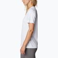 Футболка трекінгова жіноча Columbia Zero Rules Graphic Crew white/csc range lines graphic 3