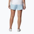 Шорти трекінгові жіночі Columbia Logo III French Terry spring blue/atoll logo 2