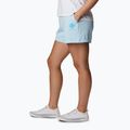 Шорти трекінгові жіночі Columbia Logo III French Terry spring blue/atoll logo 3