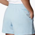 Шорти трекінгові жіночі Columbia Logo III French Terry spring blue/atoll logo 5
