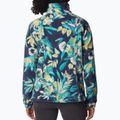 Кофта трекінгова жіноча Columbia Benton Springs Printed Fleece bright aqua/wisterian 2