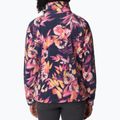 Кофта трекінгова жіноча Columbia Benton Springs Printed Fleece wild geranium/wisterian 2