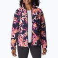 Кофта трекінгова жіноча Columbia Benton Springs Printed Fleece wild geranium/wisterian 3