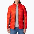 Куртка гібридна чоловіча Columbia Powder Pass Hooded spicy/light raisin 3