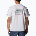 Футболка трекінгова чоловіча Columbia Legend Trail white/csc washed pines graphic 2