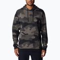 Кофта трекінгова чоловіча Columbia Logo Printed black mod camo