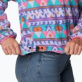 Кофта трекінгова жіноча Columbia Helvetia Cropped 1/2 purple lotus/camp blanket 5