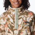 Кофта трекінгова жіноча Columbia Helvetia Cropped 1/2 chalk/floriculture 7
