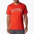 Футболка трекінгова чоловіча Columbia Rockaway River Graphic spicy/csc varsity arch graphic