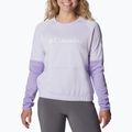 Кофта трекінгова жіноча Columbia Windgates Crew purple tint/frosted purple