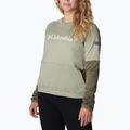 Кофта трекінгова жіноча Columbia Windgates Crew safari/stone green