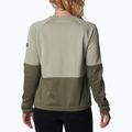 Кофта трекінгова жіноча Columbia Windgates Crew safari/stone green 2