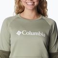 Кофта трекінгова жіноча Columbia Windgates Crew safari/stone green 4