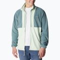 Кофта трекінгова чоловіча Columbia Back Bowl metal/ice green/niagara 3