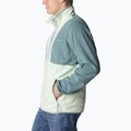 Кофта трекінгова чоловіча Columbia Back Bowl metal/ice green/niagara 5