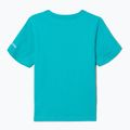 Футболка трекінгова дитяча Columbia Valley Creek Graphic bright aqua/gemscape graphic 2