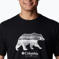 Футболка трекінгова чоловіча Columbia Rockaway River Graphic black/scenic stroll graphic 5