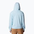 Кофта трекінгова жіноча Columbia Logo III French Terry spring blue 2