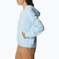 Кофта трекінгова жіноча Columbia Logo III French Terry spring blue 3