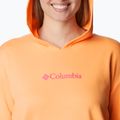 Кофта трекінгова жіноча Columbia Logo III French Terry peach wild geranium 4