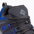 Взуття трекінгове чоловіче Columbia Peakfreak II Outdry shark/blue macaw 12