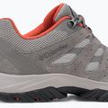 Взуття трекінгове жіноче Columbia Redmond III Wp ti titanium/red canyon 8