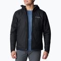 Чоловічий утеплений пуховик Columbia Silver Leaf Stretch утеплений чорний