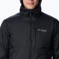 Чоловічий утеплений пуховик Columbia Silver Leaf Stretch утеплений чорний 6