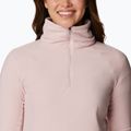 Жіночий трекінговий світшот Columbia Glacial IV 1/2 Zip пильно-рожевий 5