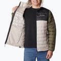 Чоловічий пуховик Columbia Powder Lite з капюшоном темний камінь / акула / кам'яний зелений 5