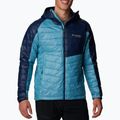 Чоловічий пуховик Columbia Platinum Peak з капюшоном шаста/колегіальний темно-синій