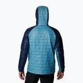 Чоловічий пуховик Columbia Platinum Peak з капюшоном шаста/колегіальний темно-синій 2