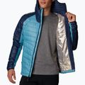 Чоловічий пуховик Columbia Platinum Peak з капюшоном шаста/колегіальний темно-синій 5