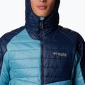 Чоловічий пуховик Columbia Platinum Peak з капюшоном шаста/колегіальний темно-синій 6