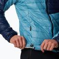 Чоловічий пуховик Columbia Platinum Peak з капюшоном шаста/колегіальний темно-синій 8