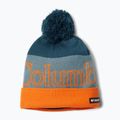 Шапка зимова Columbia Polar Powder II night wave/metal/bright orange 6