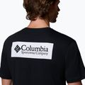 Чоловіча трекінгова футболка Columbia North Cascades black/csc box logo 5