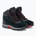 Взуття туристичне дитяче Columbia Newton Ridge Amped black/mountain red 4