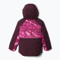 Куртка лижна дитяча Columbia Mighty Mogul III Print pink ice windblown/ moonvista 2