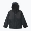 Дитяча дощова куртка Columbia Rainy Trails II Fleece mountain black/black slub