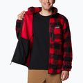 Кофта флісова чоловіча Columbia Winter Pass Printed Fleece mountain red check 4