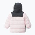 Куртка утеплена дитяча Columbia Puffect Hooded satin pink/black 2